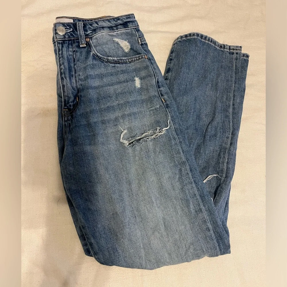 Roseland Ripped Mom Jeans - Picture 2 of 2